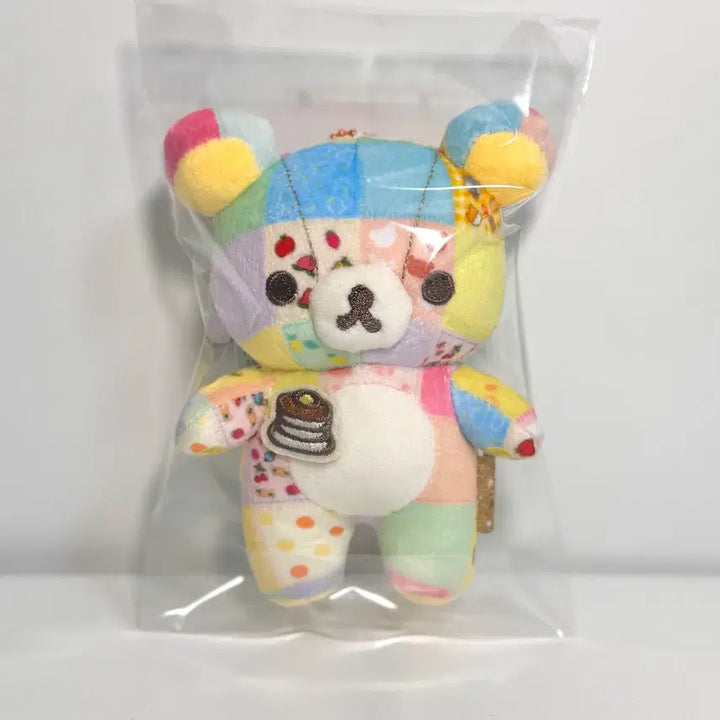 [BUNJANG] Rilakkuma 20th Anniversary Patchwork Doll Keyring / 리락쿠마 20주년 패치워크 인형 키링 (새상품)