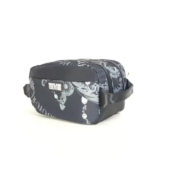 [BUNJANG] Versace Jeans Barocco Nylon Handbag / 베르사체진스 검정 바로코 나일론 손가방