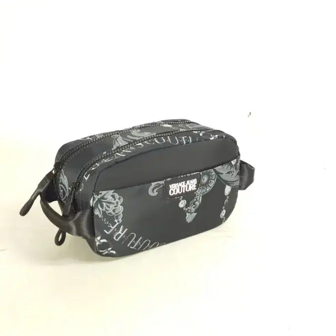 [BUNJANG] Versace Jeans Barocco Nylon Handbag / 베르사체진스 검정 바로코 나일론 손가방
