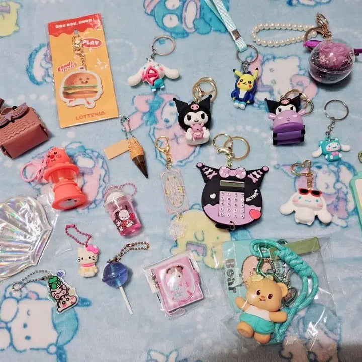 [BUNJANG] Various Keyring Bundle Set / 키링 일괄:)