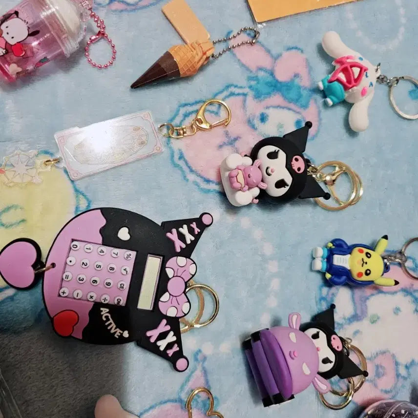 [BUNJANG] Various Keyring Bundle Set / 키링 일괄:)