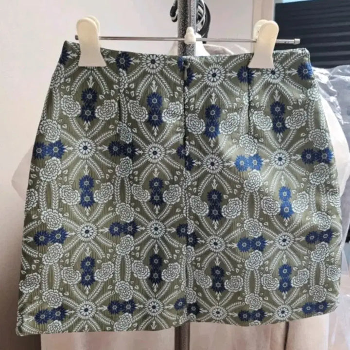 [BUNJANG] Ethnic Mini Skirt / 에스닉 미니스커트