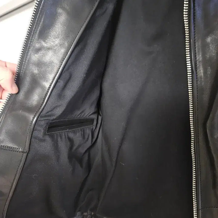 [BUNJANG] Ali Express Horsehide Leather Jacket / 알리  veluokldly 홀스하이드 가죽자켓