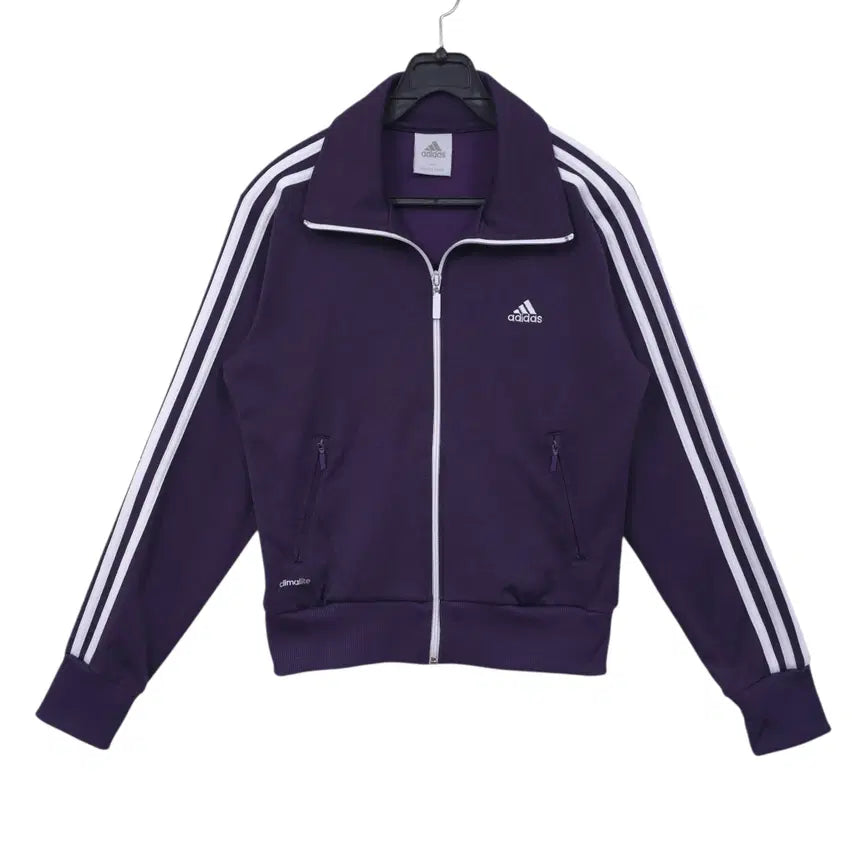 [BUNJANG] Adidas Women's Violet Training Jersey Jacket / 아디다스 여성 바이올렛 트레이닝 져지 집업 자켓 90