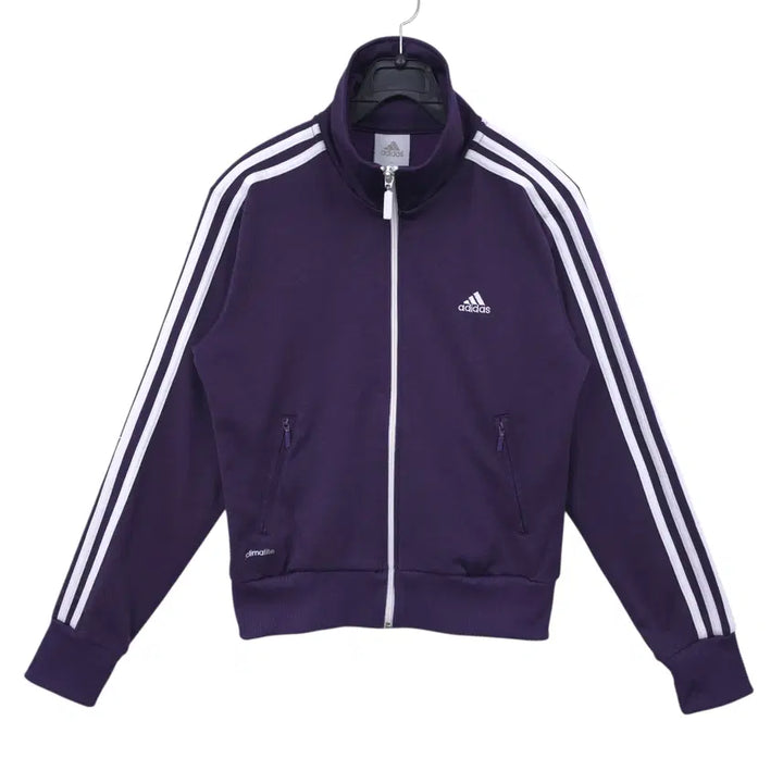 [BUNJANG] Adidas Women's Violet Training Jersey Jacket / 아디다스 여성 바이올렛 트레이닝 져지 집업 자켓 90