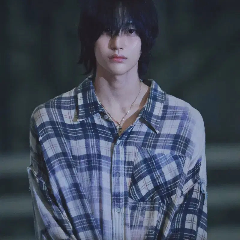 [BUNJANG] R13 Check Shirt / [S]R13 체크 셔츠(라이즈 원빈 셔츠)