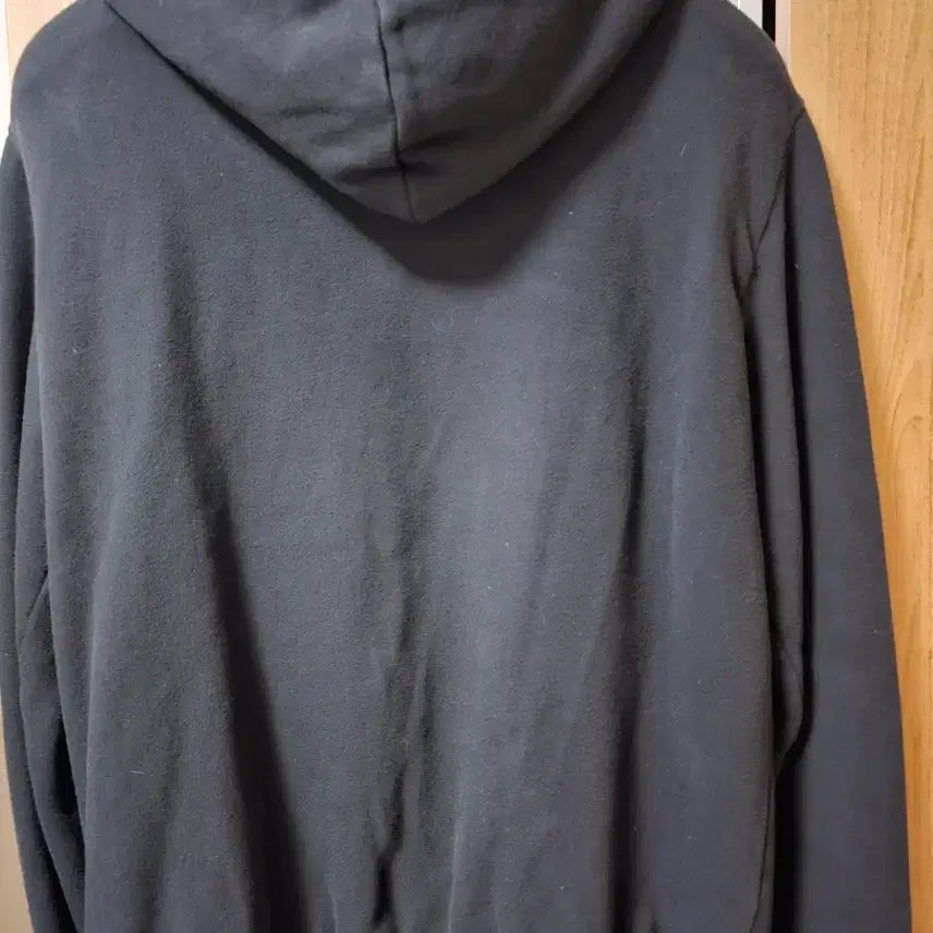 [BUNJANG] Jeep Fleece Lined Hoodie Zip-up Black / Jeep 기모 안감 후드집업 블랙