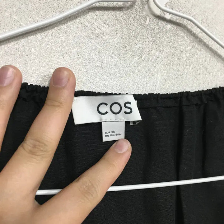 [SOLD OUT] COS 코스 린넨 랩 원피스 xs