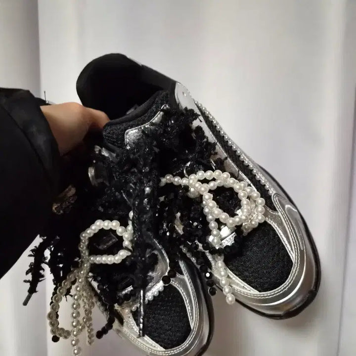 [BUNJANG] Suecomma Bonnie Delight Sneakers Black 240 / 슈콤마보니 딜라이트 스니커즈 블랙 240