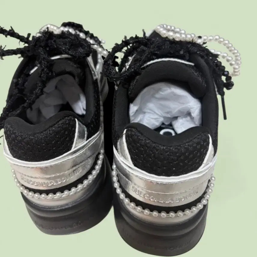 [BUNJANG] Suecomma Bonnie Delight Sneakers Black 240 / 슈콤마보니 딜라이트 스니커즈 블랙 240