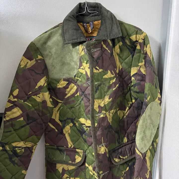 [BUNJANG] Lavenham Hunting Jacket / 라벤햄 LAVENHAM 퀼팅 엘보 스웨이드 패치 영국생산품 헌팅 자켓