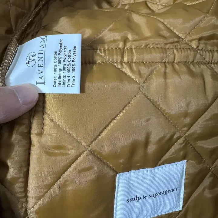 [BUNJANG] Lavenham Hunting Jacket / 라벤햄 LAVENHAM 퀼팅 엘보 스웨이드 패치 영국생산품 헌팅 자켓