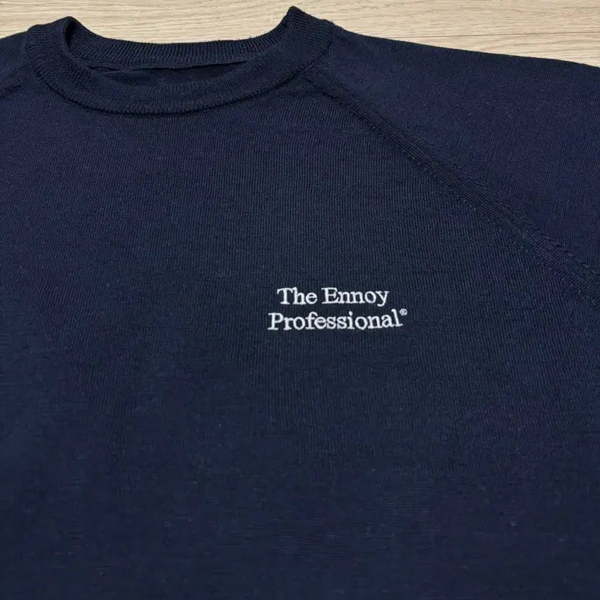 [BUNJANG] ENNOY Merino Wool Sweater Navy XXL / 엔노이 ENNOY 25aw 메리노 울 스웨터 네이비 XXL