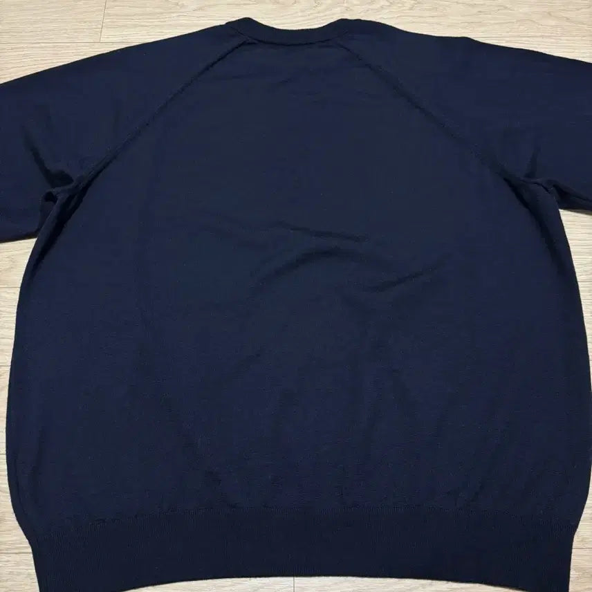 [BUNJANG] ENNOY Merino Wool Sweater Navy XXL / 엔노이 ENNOY 25aw 메리노 울 스웨터 네이비 XXL