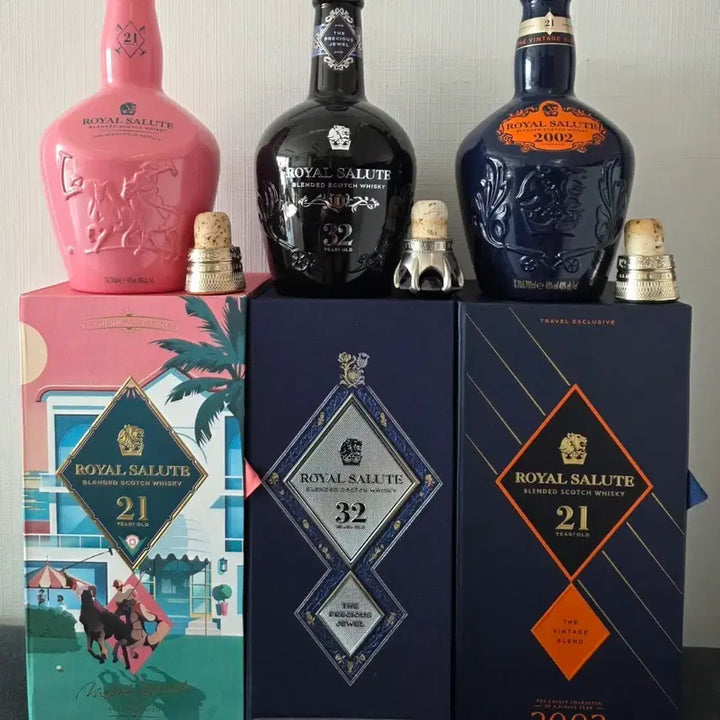 [BUNJANG] Royal Salute 21/32 Year Empty Bottle Case / 로얄 살루트 21년 32년산 공병 캐이스
