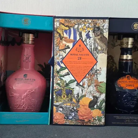 [BUNJANG] Royal Salute 21/32 Year Empty Bottle Case / 로얄 살루트 21년 32년산 공병 캐이스