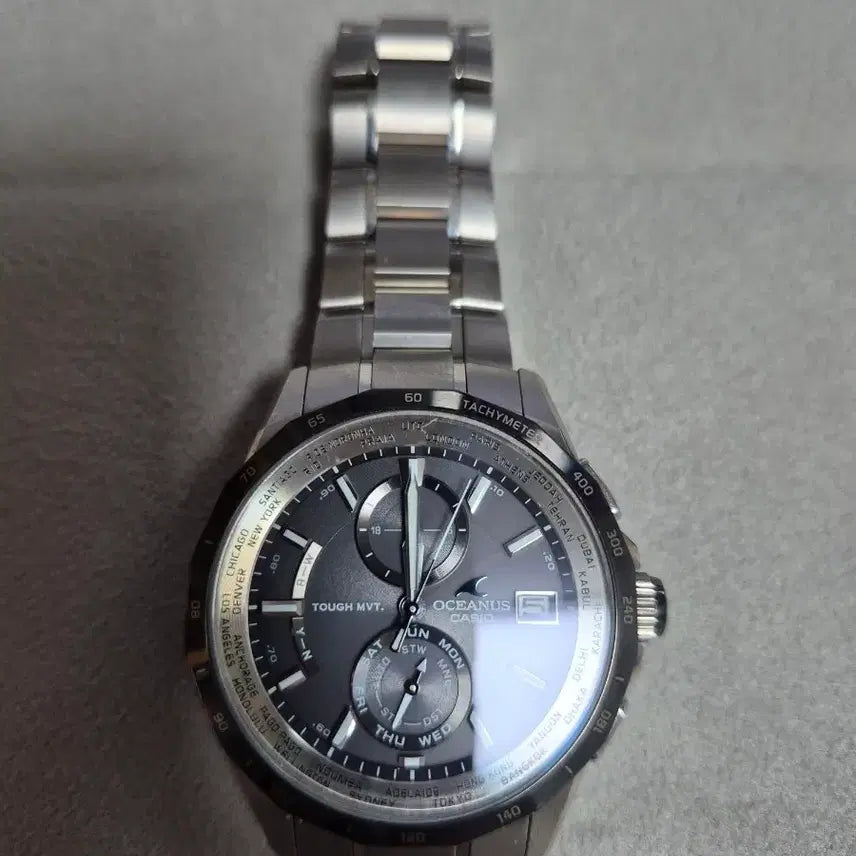 [BUNJANG] Casio Oceanus OCW-S2000B Titanium DLC Watch / 카시오 오셔너스 ocw-s2000b 티타늄 dlc