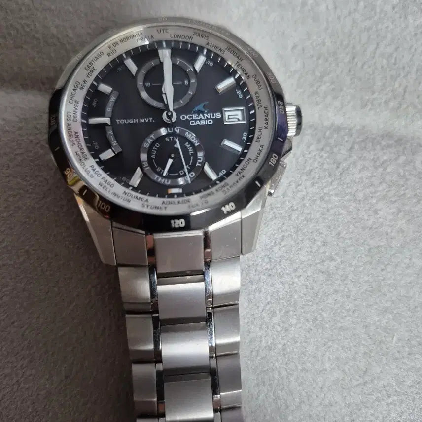[BUNJANG] Casio Oceanus OCW-S2000B Titanium DLC Watch / 카시오 오셔너스 ocw-s2000b 티타늄 dlc