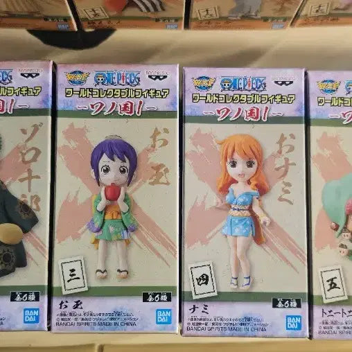 [BUNJANG] Bandai One Piece Wano Country World Collectable Figure Set / 반다이 원피스 와노쿠니 월콜 1~8탄 피규어
