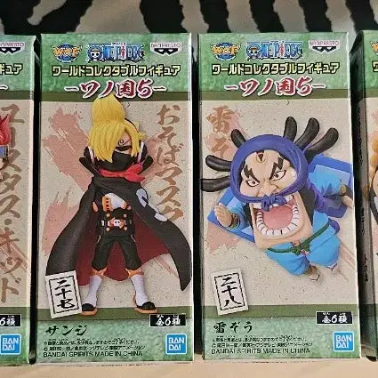 [BUNJANG] Bandai One Piece Wano Country World Collectable Figure Set / 반다이 원피스 와노쿠니 월콜 1~8탄 피규어