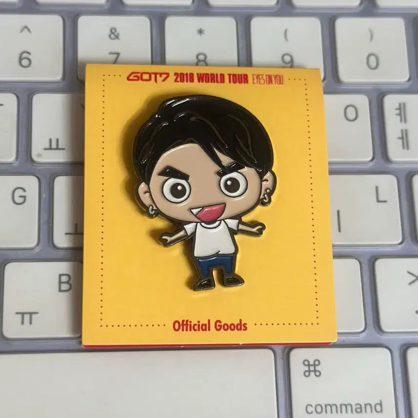 [BUNJANG] GOT7 Jackson Concert Official Pin Badge / GOT7 갓세븐 잭슨 콘서트 공식굿즈 핀뱃지