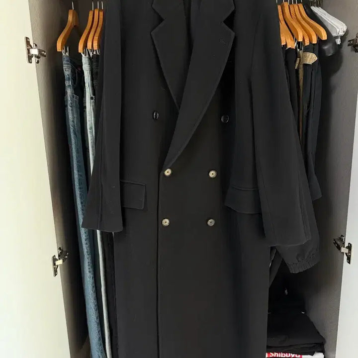 [BUNJANG] Auralee Super Fine Wool Mosser Chesterfield Coat Black 4 / 오라리 24fw 슈퍼파인 울 모저 체스터필드 코트 블랙 4