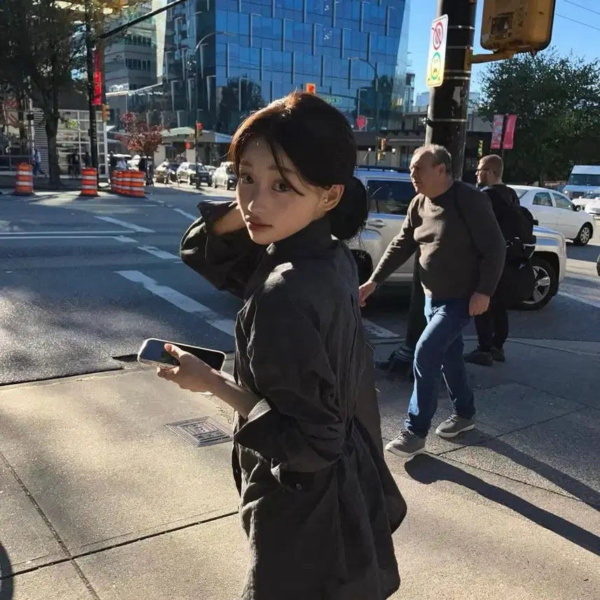 [BUNJANG] Young & Rich Belted Line Shirt / (새상품)영앤리치 벨티드 라인 셔츠