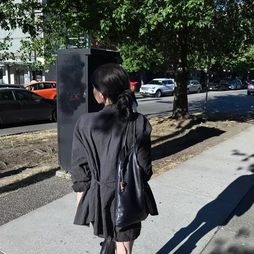 [BUNJANG] Young & Rich Belted Line Shirt / (새상품)영앤리치 벨티드 라인 셔츠