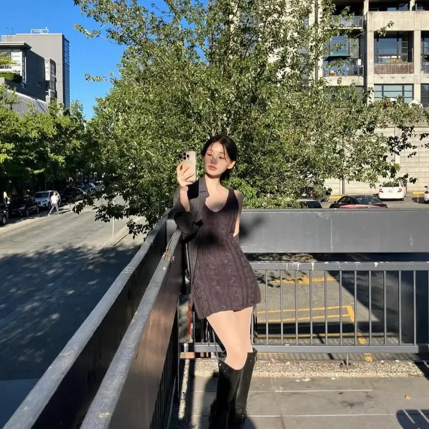 [BUNJANG] Young & Rich Belted Line Shirt / (새상품)영앤리치 벨티드 라인 셔츠