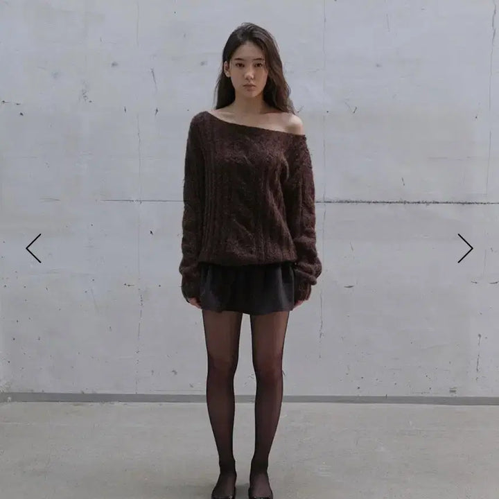 [BUNJANG] Lilykots Lizzie Cable Knit Sweater / 릴리코츠 리지 케이블 니트 카키