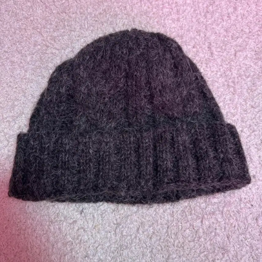 [BUNJANG] Unbranded Dark Gray Beanie / 모자 털모자 다크그레이