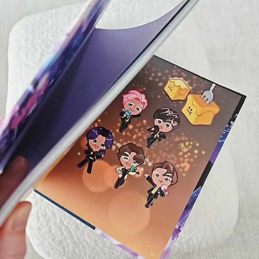 [BUNJANG] BTS Cookie Run Kingdom Artbook / BTS 쿠키런킹덤 콜라보 아트북