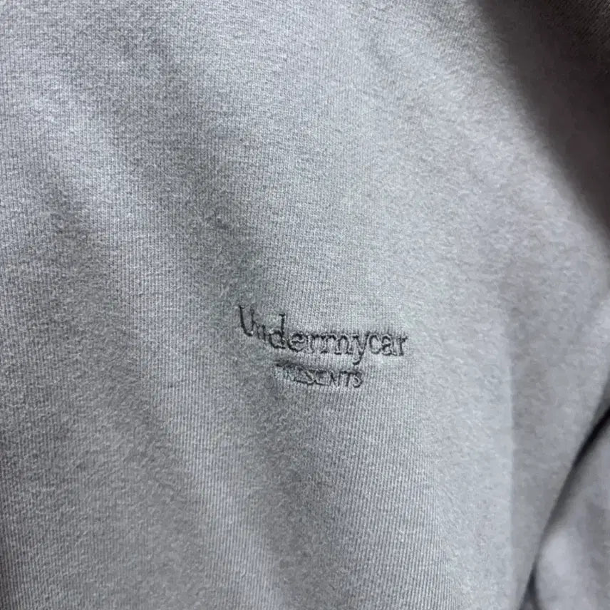 [BUNJANG] Under My Car Mu.56 Charcoal Hoodie / 언더마이카 Mu.56 후드집업 차콜