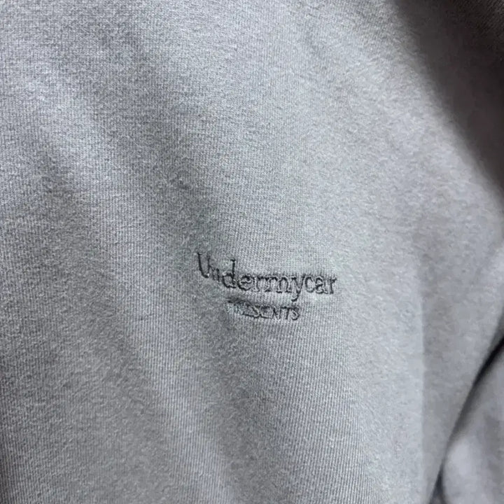 [BUNJANG] Under My Car Mu.56 Charcoal Hoodie / 언더마이카 Mu.56 후드집업 차콜