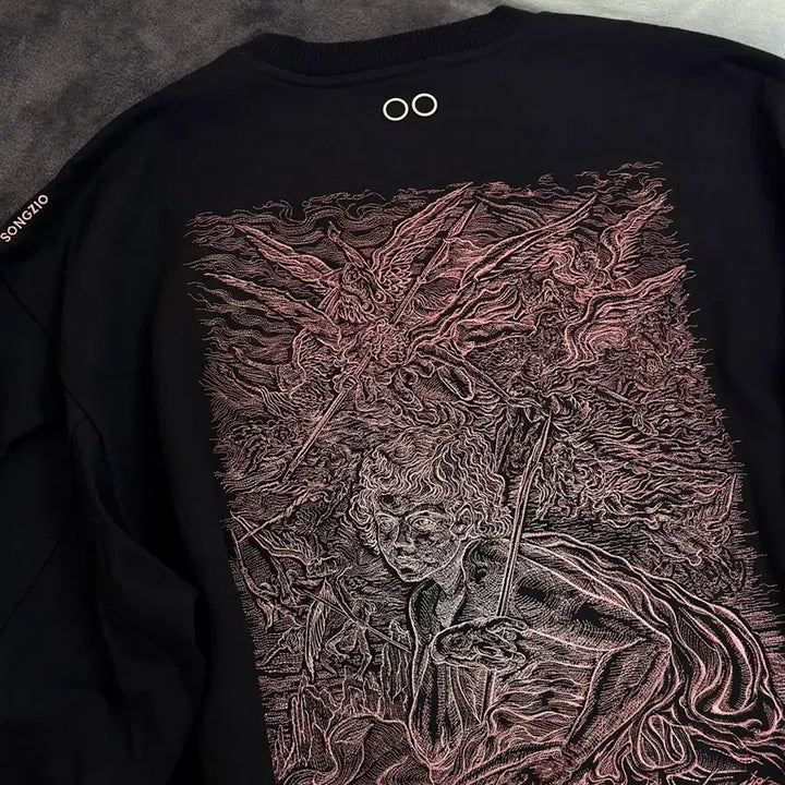 [BUNJANG] Songzio Homme Embroidered Sweatshirt (Size 48) / 송지오옴므 24ss 신곡 자수 맨투맨 (48)