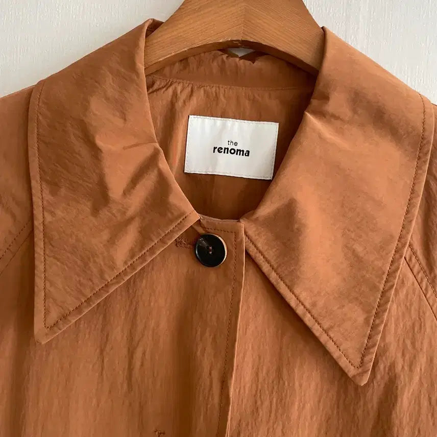 [BUNJANG] Renoma Basic Single Trench Coat / (새상품)레노마 베이직 싱글 트렌치코트