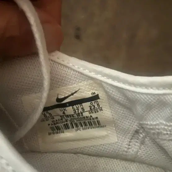 [BUNJANG] Nike Court Legacy White Sneakers 235mm / 나이키 코트 레거시 흰색 235