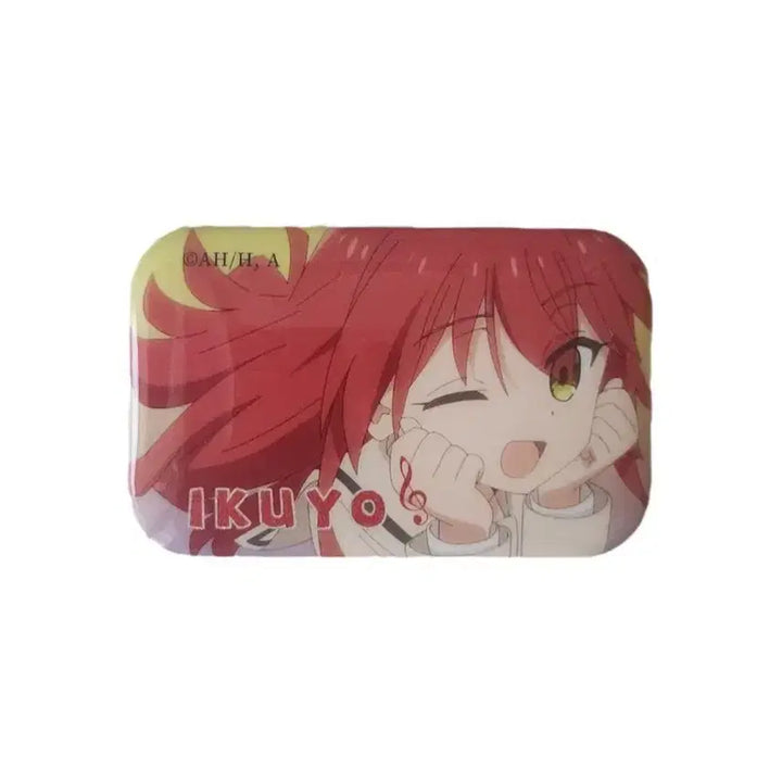 [BUNJANG] Bocchi the Rock Kita Ikuyo Square Can Badge / 봇치더락 봇치더록 키타 이쿠요 사각 스퀘어 캔뱃지 굿즈