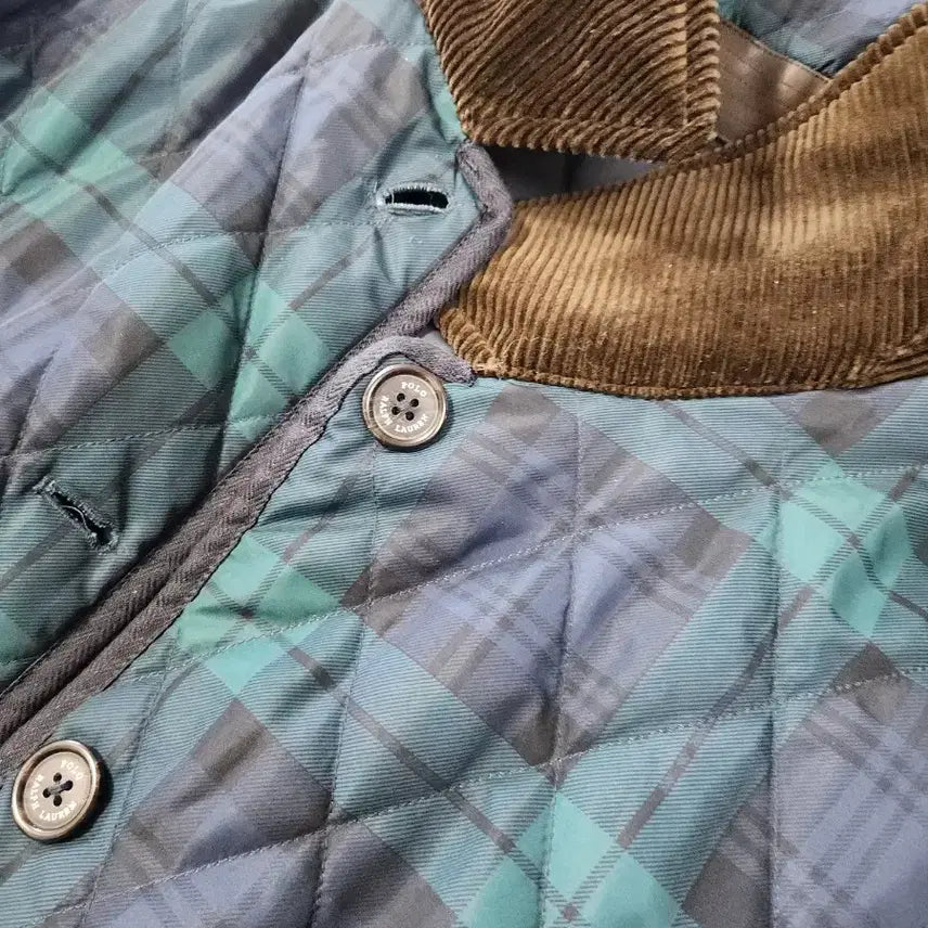 [BUNJANG] Polo Reversible Quilted Jacket XL / 폴로 퀄팅자켓 xl 리버시블