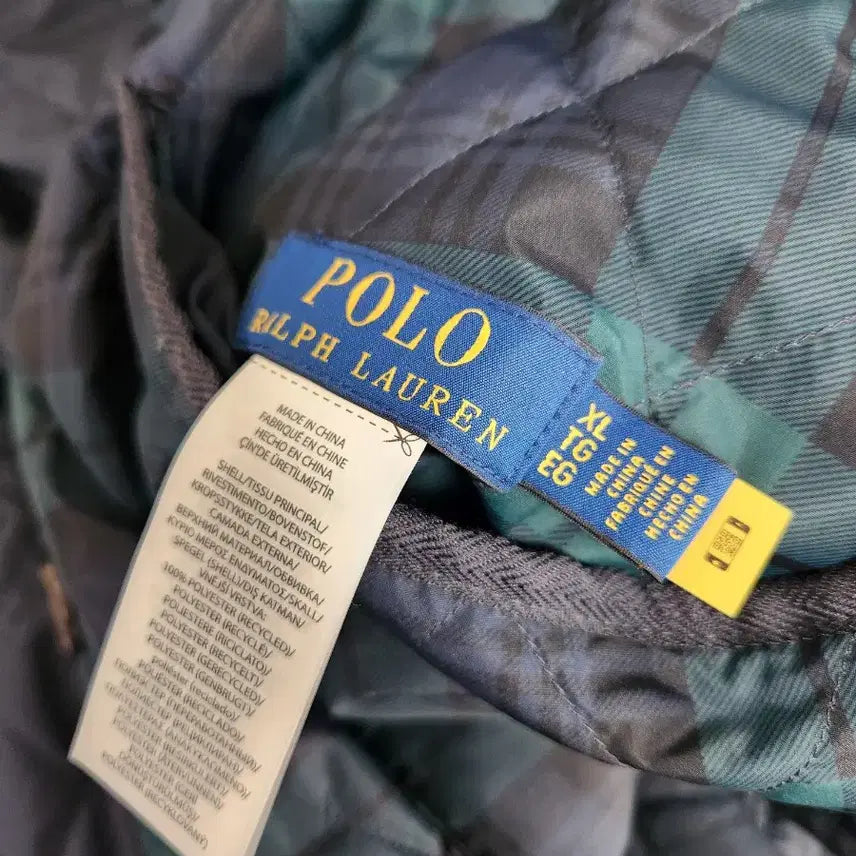 [BUNJANG] Polo Reversible Quilted Jacket XL / 폴로 퀄팅자켓 xl 리버시블