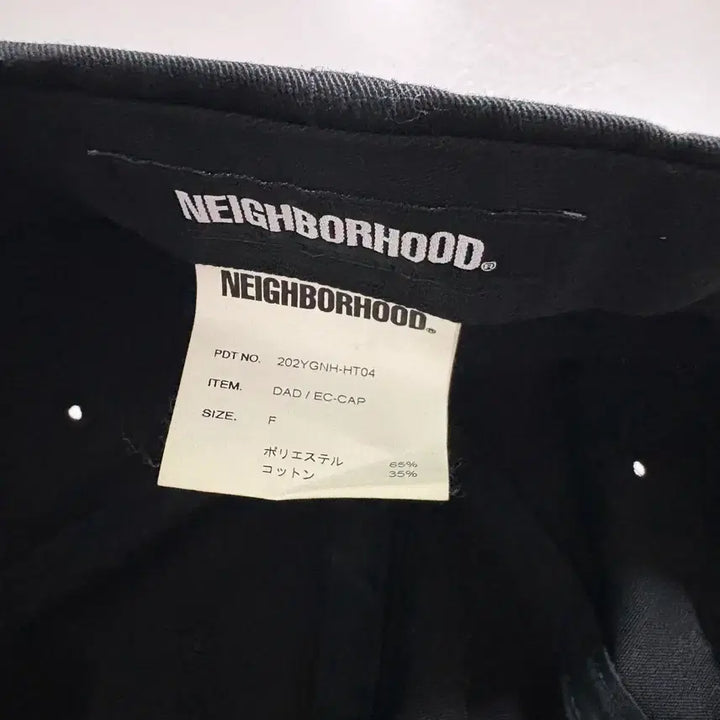 [BUNJANG] NEIGHBORHOOD Dad Cap Hat / 네이버후드 대드 캡 모자
