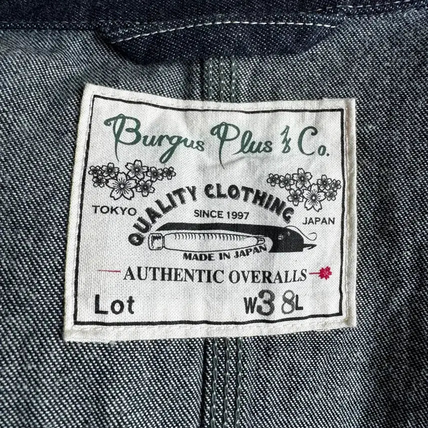 [BUNJANG] Burgus Plus Denim Chore Jacket / Burgus Plus 버거스 플러스 데님 초어자켓 38