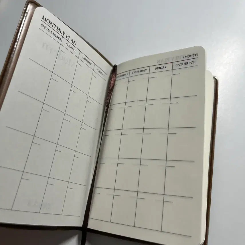 [BUNJANG] Yangjisa Modern Monthly Calendar Diary / 양지사 다이어리 먼슬리 캘린더 모던 노트