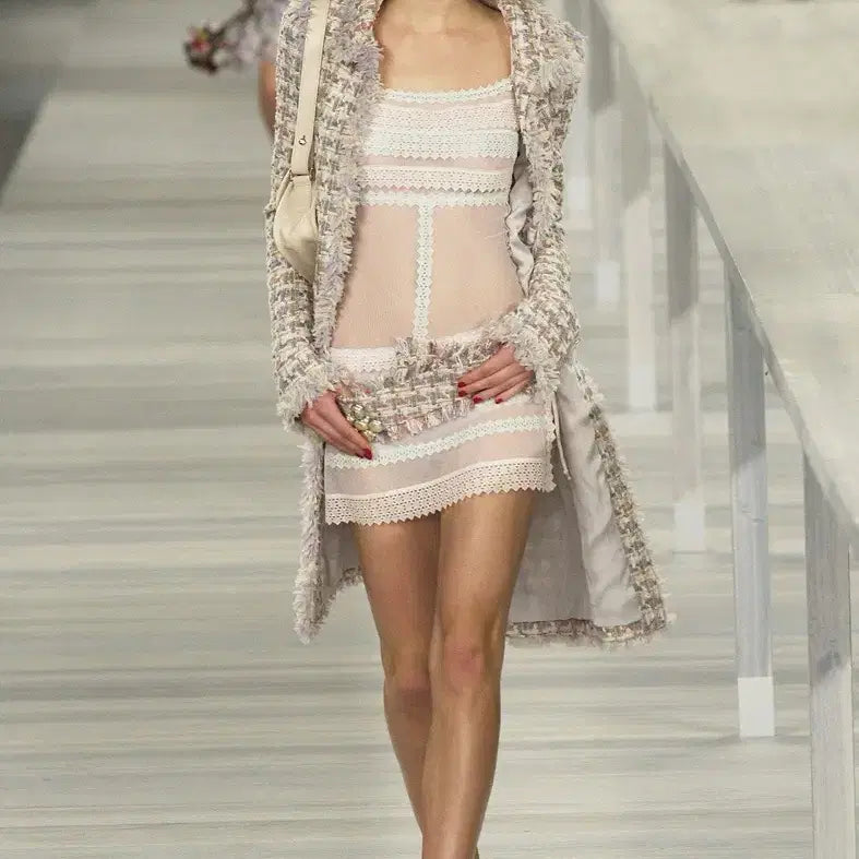 [BUNJANG] Chanel Tweed Coat / 샤넬 트위드 코트