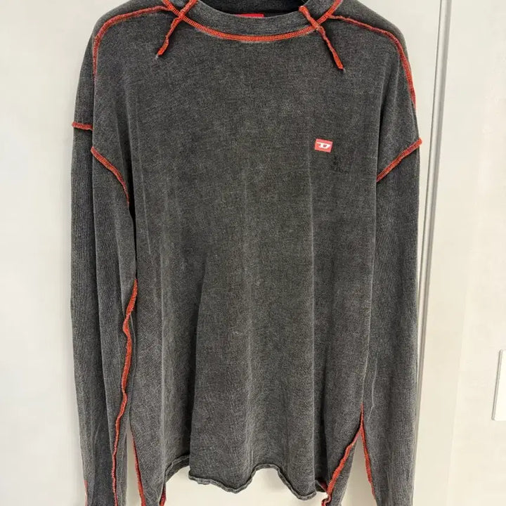 [BUNJANG] Diesel T-Wick Treated Jersey Long Sleeve Black / 디젤 T-위크 트리티드 저지 롱슬리브 블랙