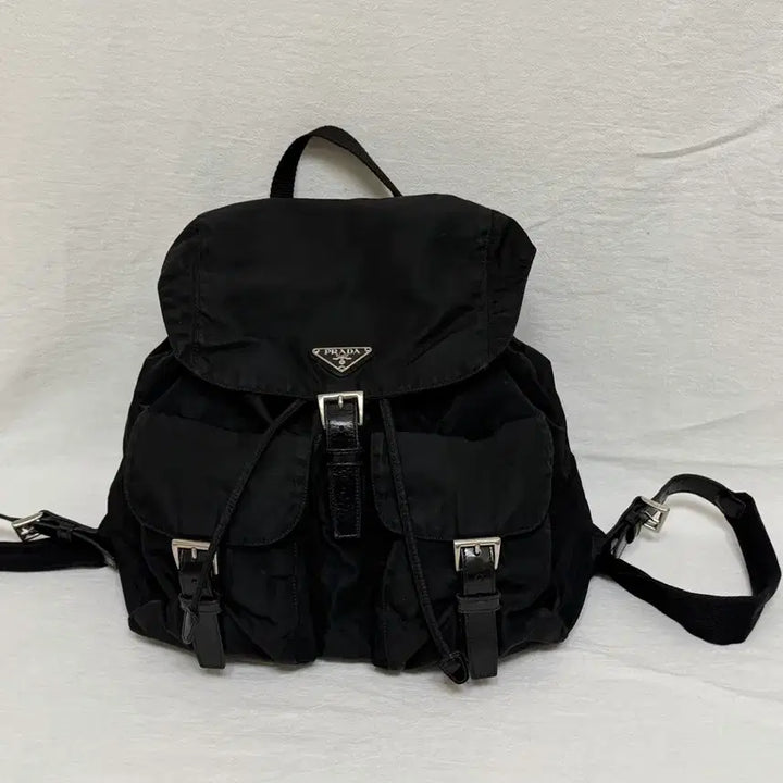 [BUNJANG] Prada Pocono Nylon Medium Backpack / 정품 프라다 포코노 나일론 미디움 백팩 블랙