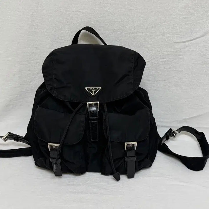 [BUNJANG] Prada Pocono Nylon Medium Backpack / 정품 프라다 포코노 나일론 미디움 백팩 블랙