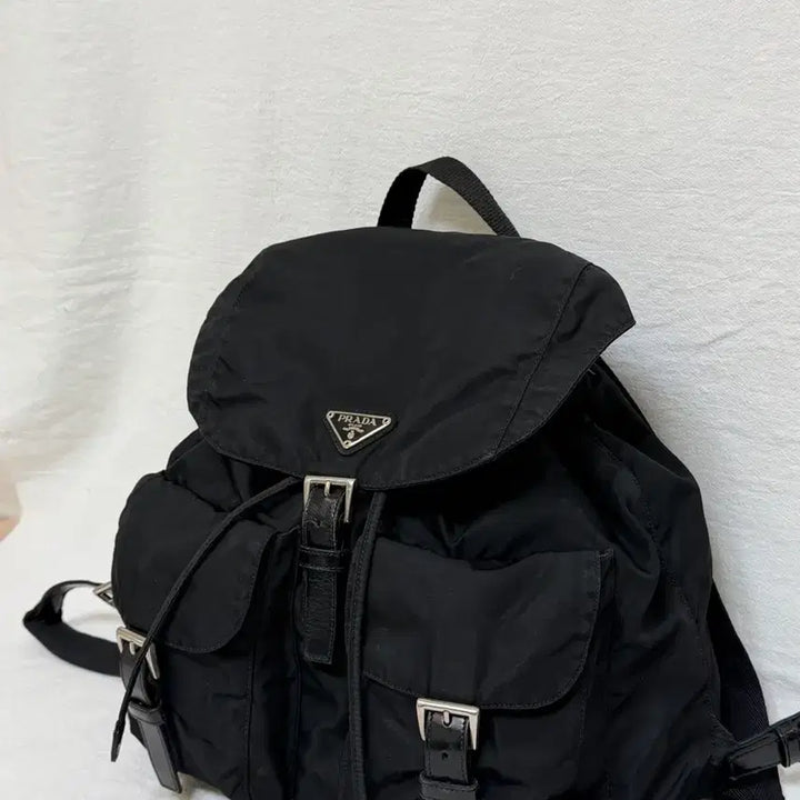[BUNJANG] Prada Pocono Nylon Medium Backpack / 정품 프라다 포코노 나일론 미디움 백팩 블랙