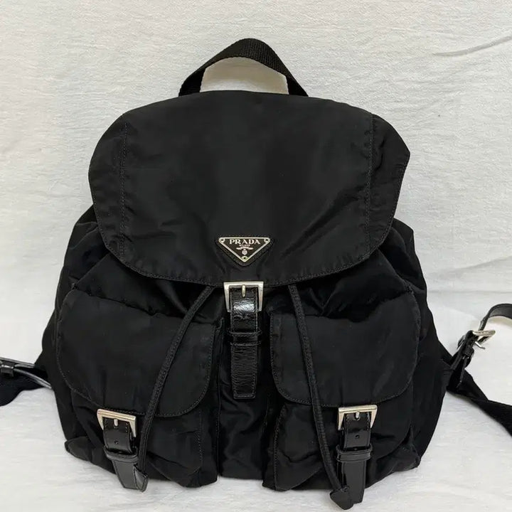 [BUNJANG] Prada Pocono Nylon Medium Backpack / 정품 프라다 포코노 나일론 미디움 백팩 블랙