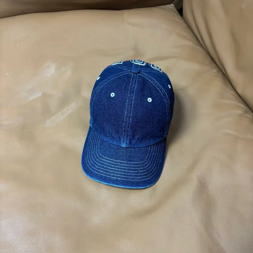 [BUNJANG] Supreme 6 Panel Ball Cap 23FW Back Arc Denim / 슈프림 6패널 볼캡 모자 23fw 백 아크 데님